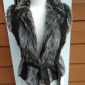 XOXO Faux Fur Sweater Vest